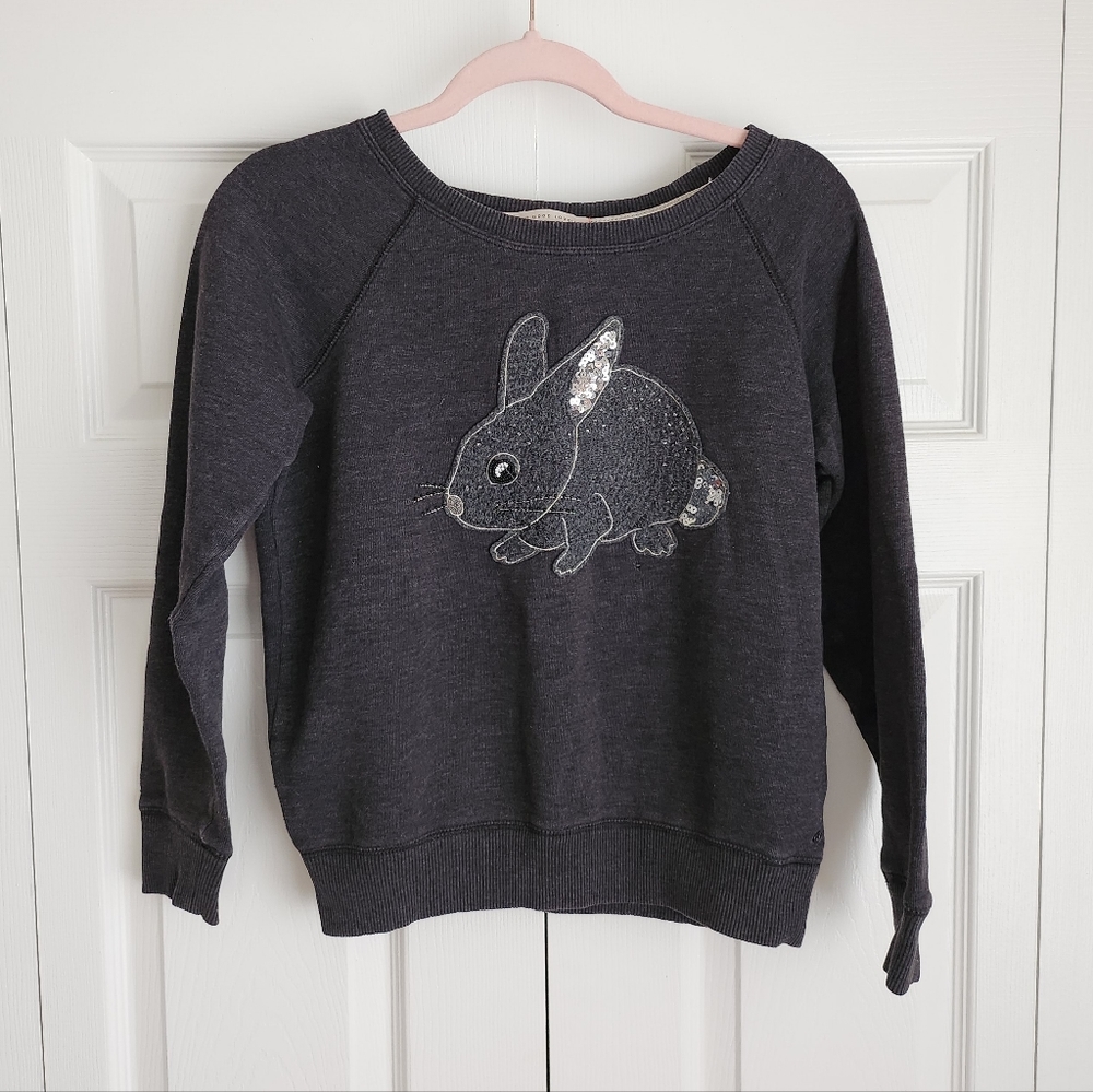 ♡ Bunny Embroidered Sweatshirt ♡